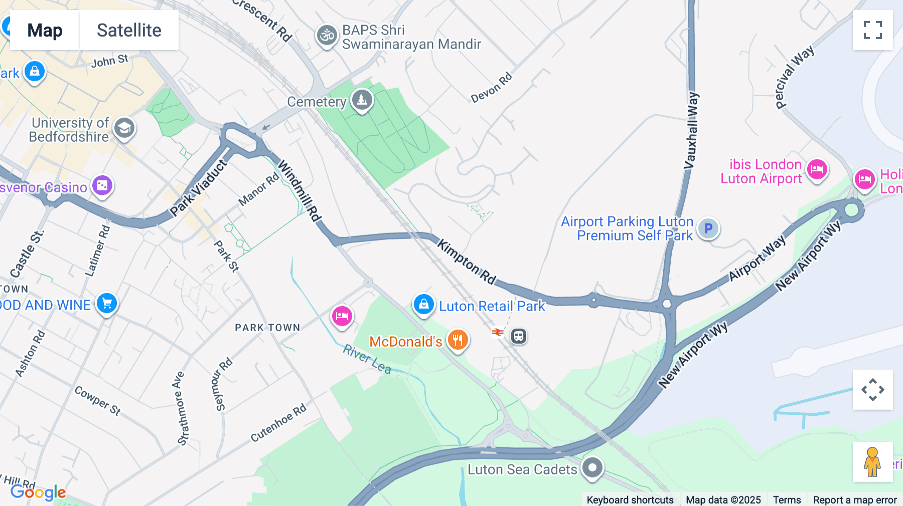Click for interative map of Hart House Business Centre,  Kimpton Road, Luton, Luton
