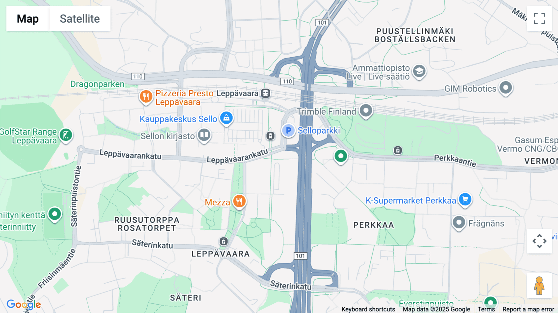 Click for interative map of 6th floor,  Alberga Business Park, Bertel Jungin aukio 5, Espoo, Espoo