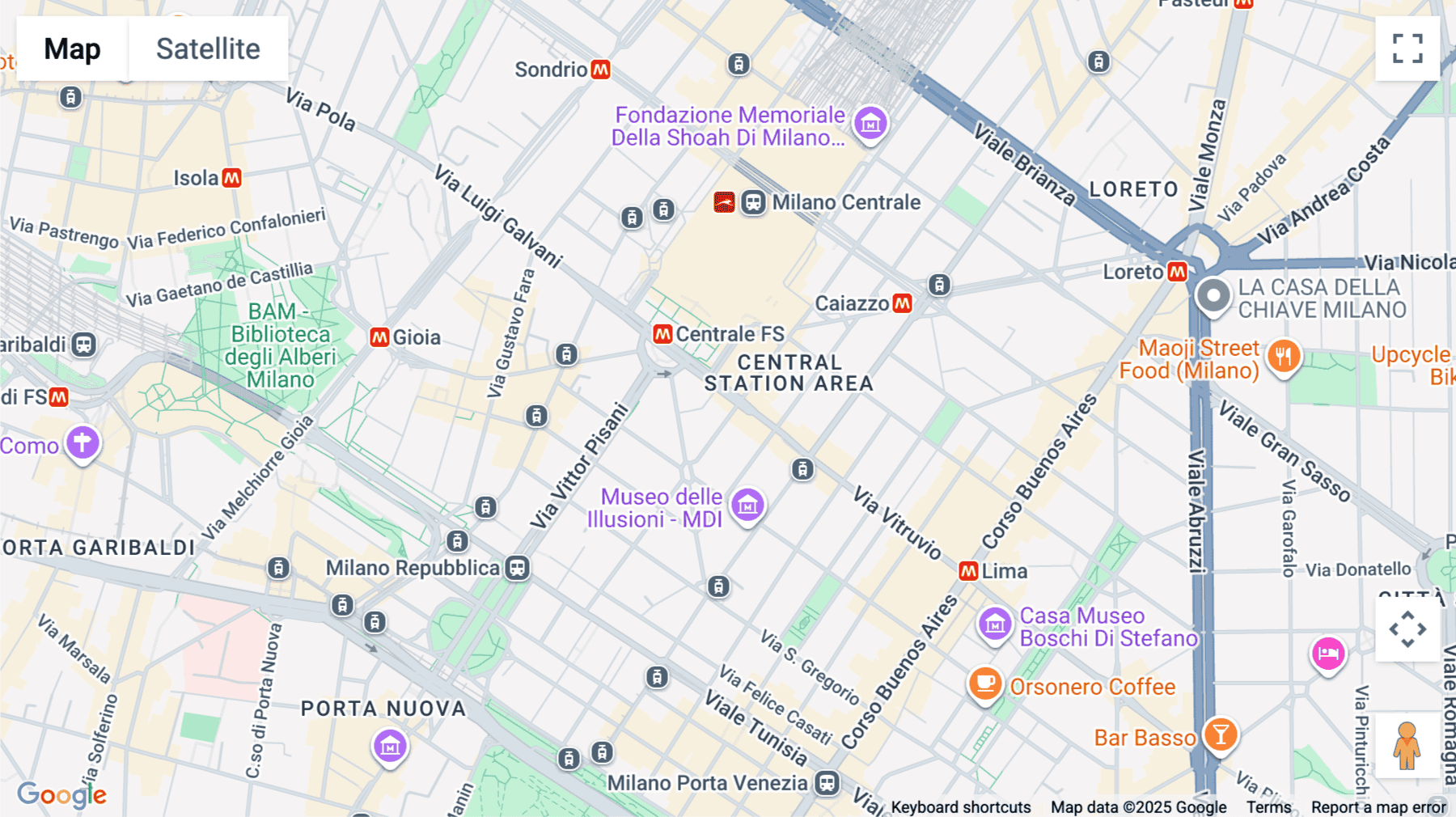 Click for interative map of 8/10 Via Roberto Lepetit, Milan, Milan