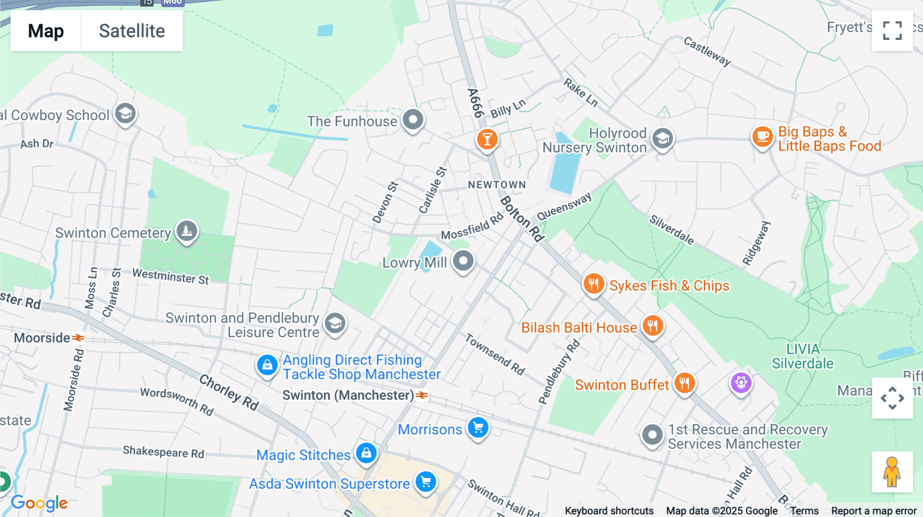 Click for interative map of Lowry Mill (2nd Floor), Lees Street, Pendlebury, Swinton, Manchester, Manchester