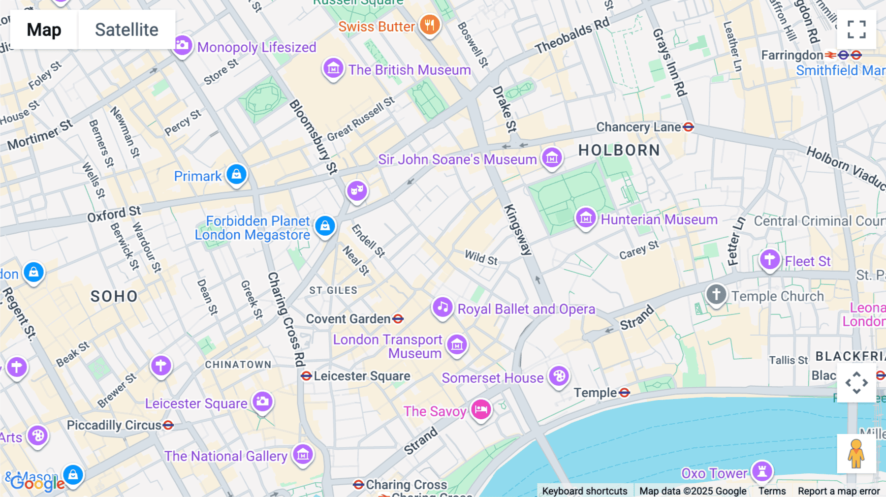 Click for interative map of 41-44 Great Queen Street, London, Central London, WC2B, London