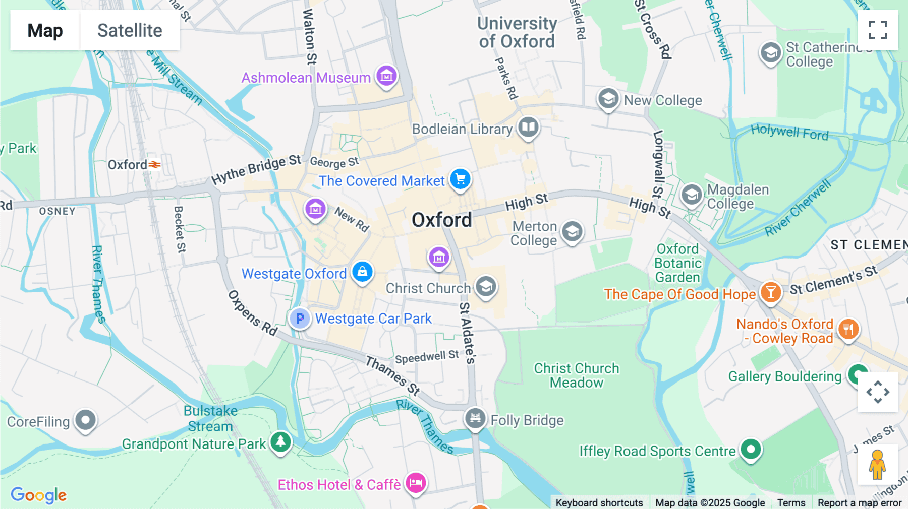 Click for interative map of 1 St Aldate's, Oxford, Oxfordshire, United Kingdom, Oxford