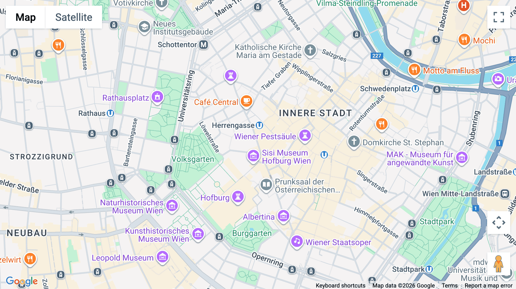 Click for interative map of Herrengasse 1-3, Vienna, Austria, Vienna