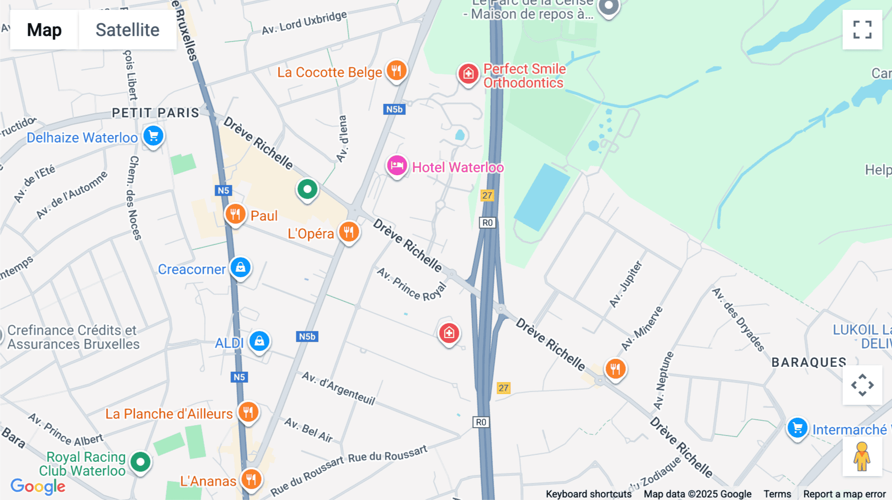 Click for interative map of 3rd Floor, Waterloo Office Park, Building M,161, Dreve Richelle, Waterloo, Waterloo