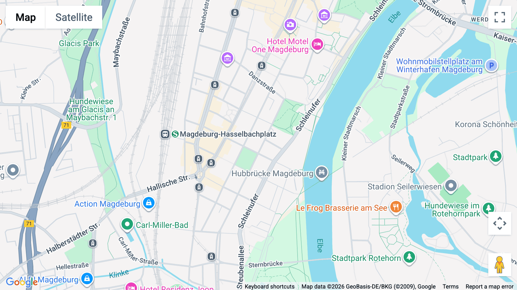 Click for interative map of Hegelstr. 39, Magdeburg, Magdeburg