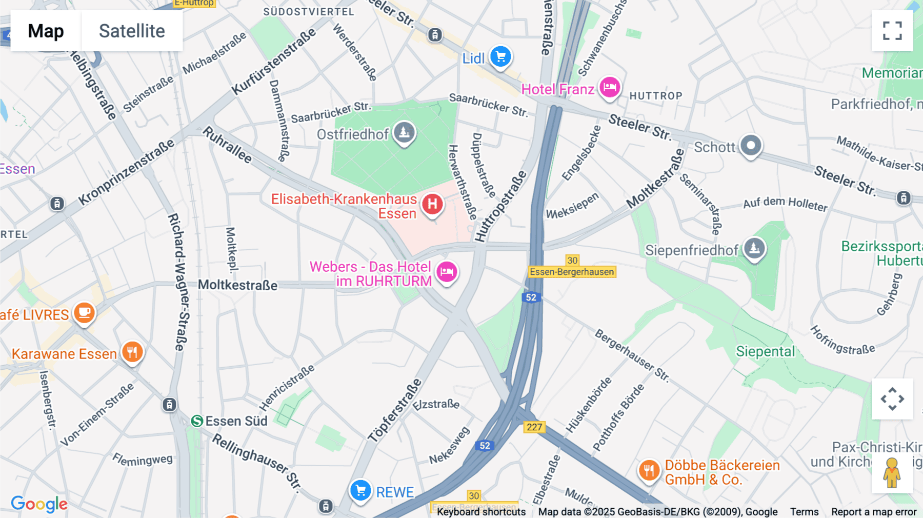 Click for interative map of Huttropstraße 60, Essen, Essen