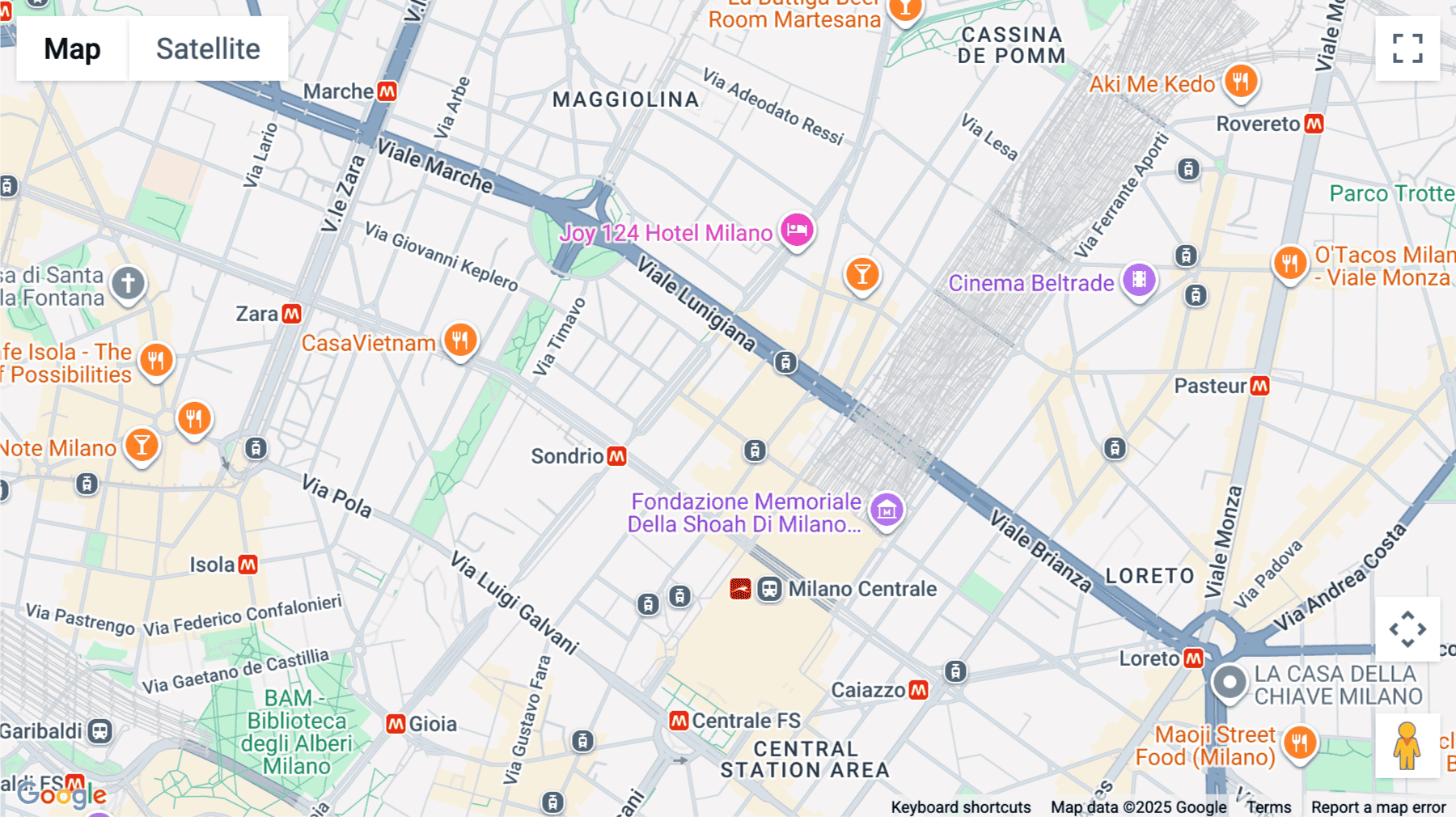 Click for interative map of Via Copernico, 38,Milan, Milan