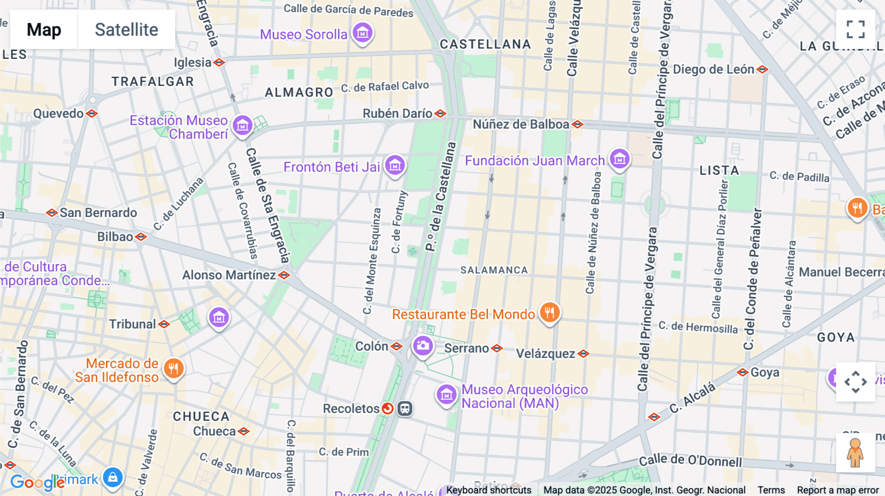 Click for interative map of Paseo de la Castellana 18, 7th floor, 28046, Madrid, Madrid