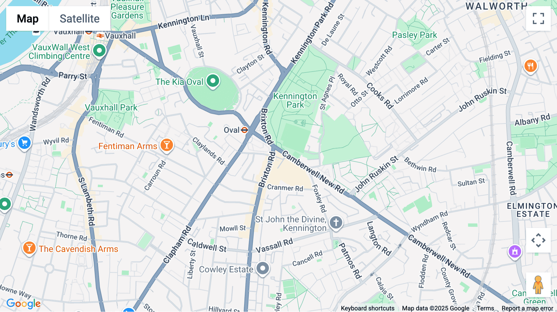 Click for interative map of Canterbury Court, Kennington Park, 1-3 Brixton Road, London