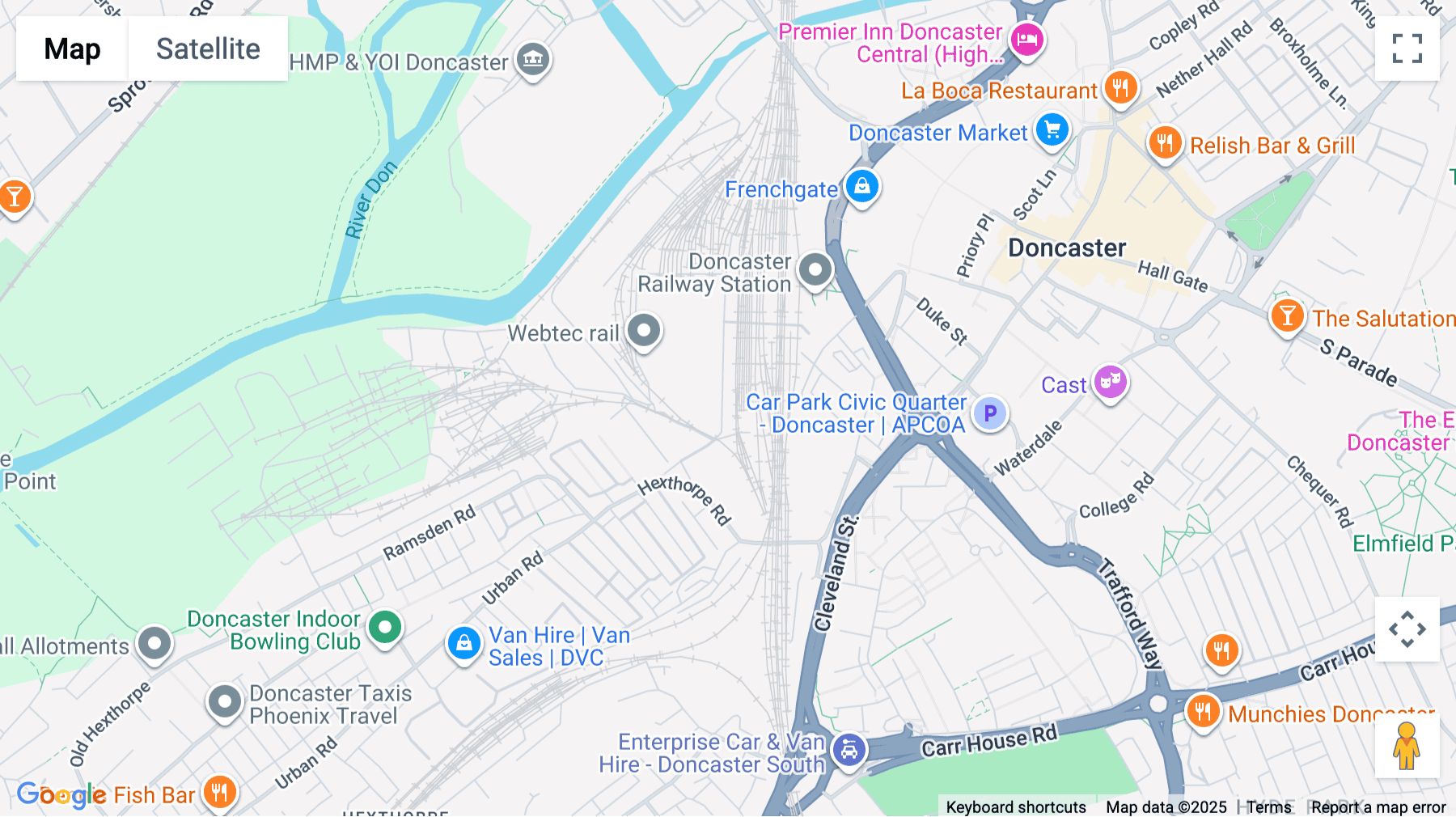Click for interative map of DENISON HOUSE (OFF HEXTHORPE ROAD), Doncaster