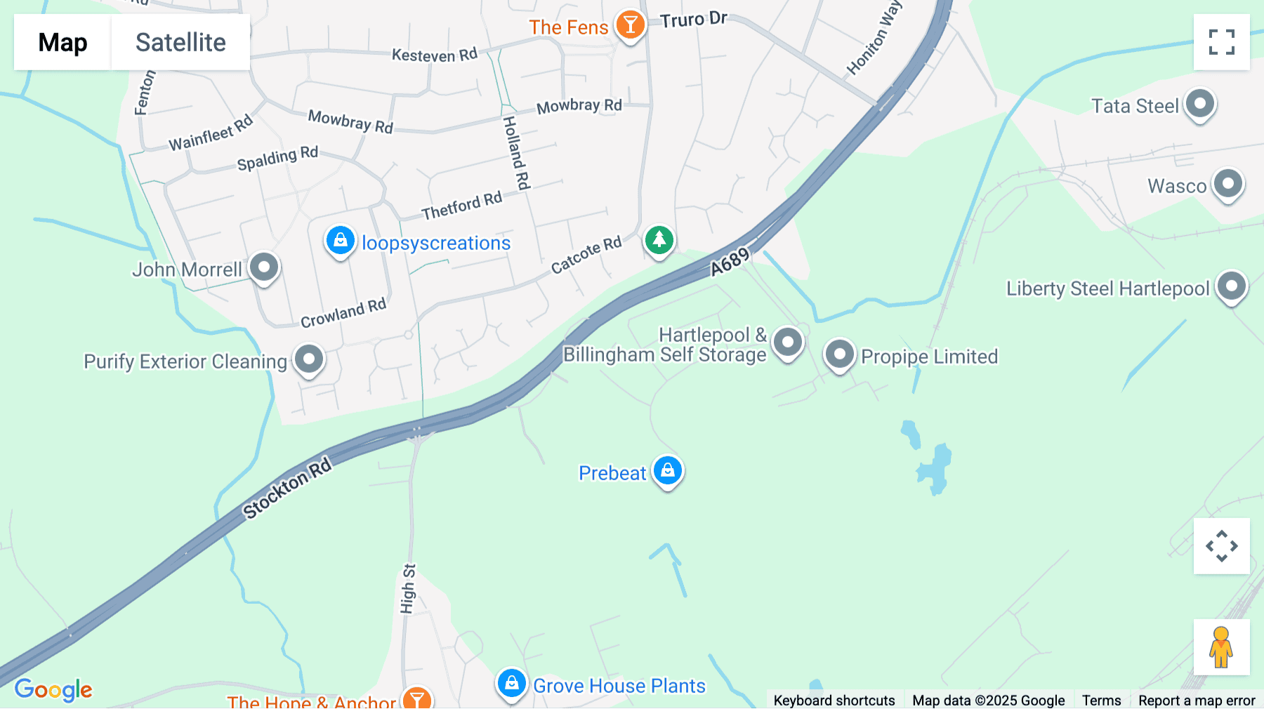 Click for interative map of Innovation Centre, Queens Meadow Business Park, Hartlepool