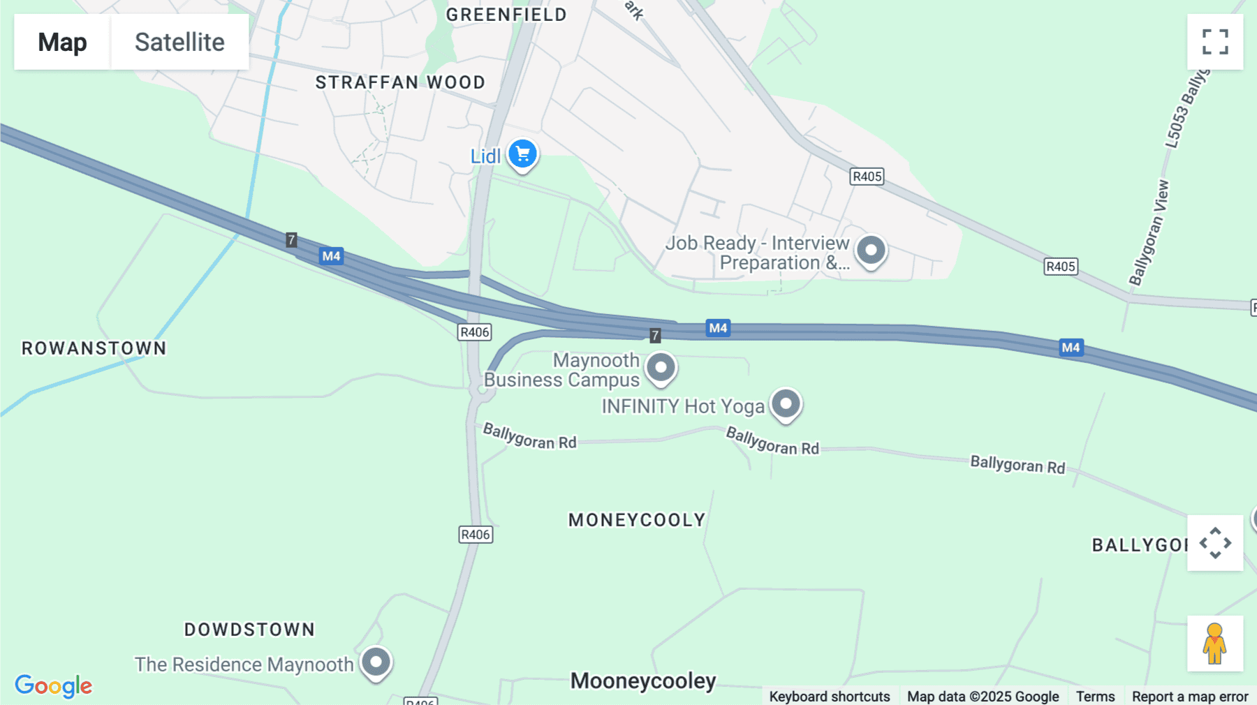 Click for interative map of Maynooth Business Campus, Maynooth
