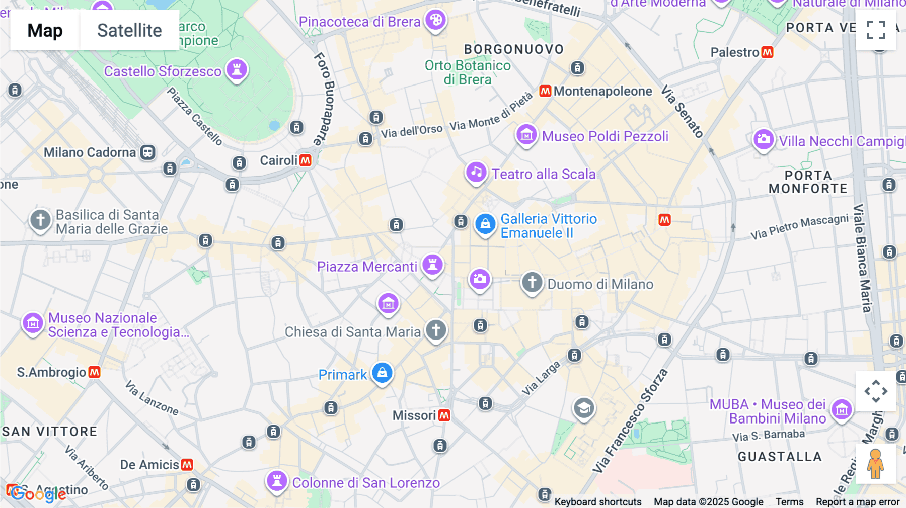 Click for interative map of Via Mengoni 4, 20121 Milan, Milan