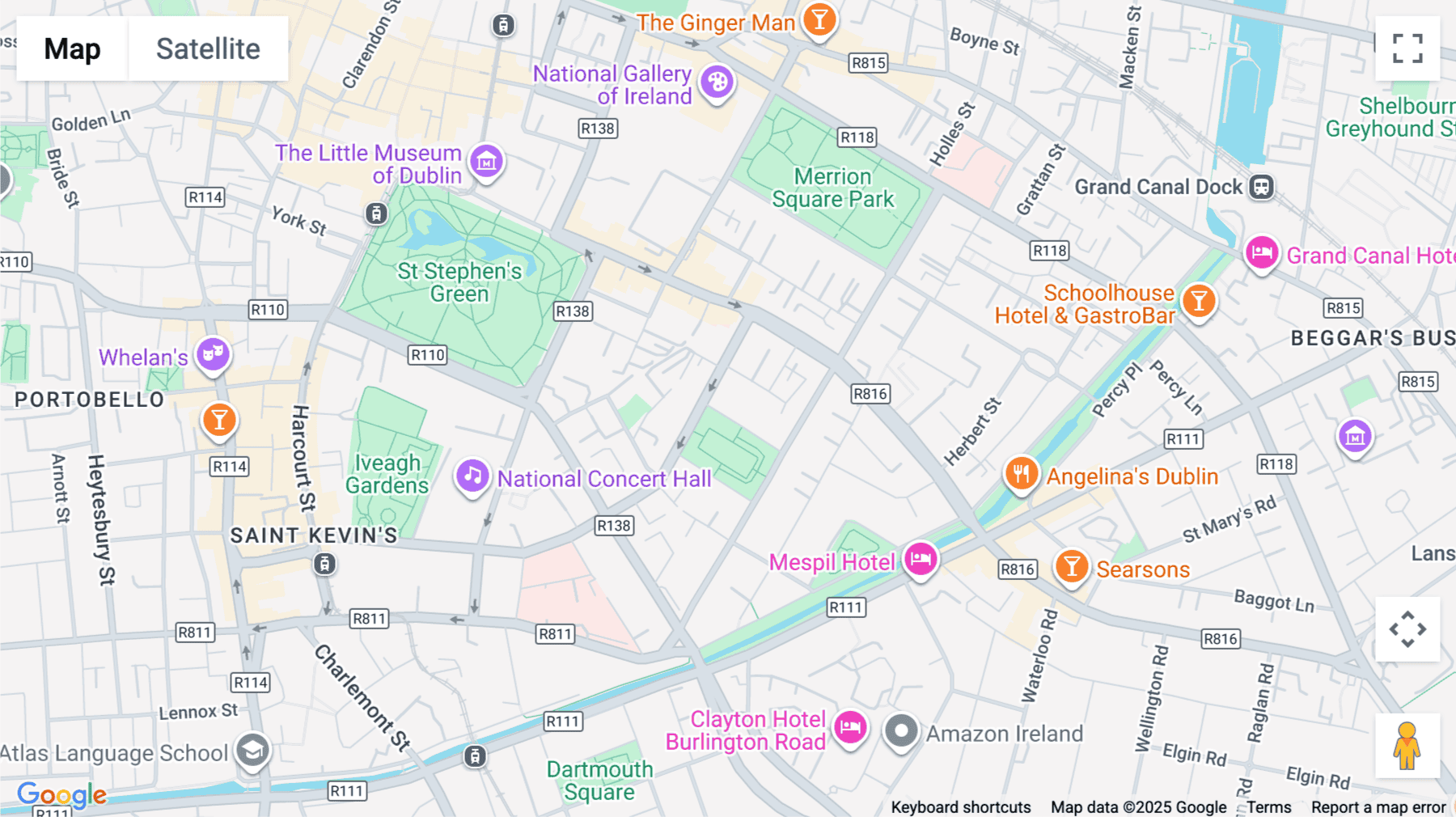 Click for interative map of 56 Fitzwilliam Square, Dublin, Ireland, Dublin