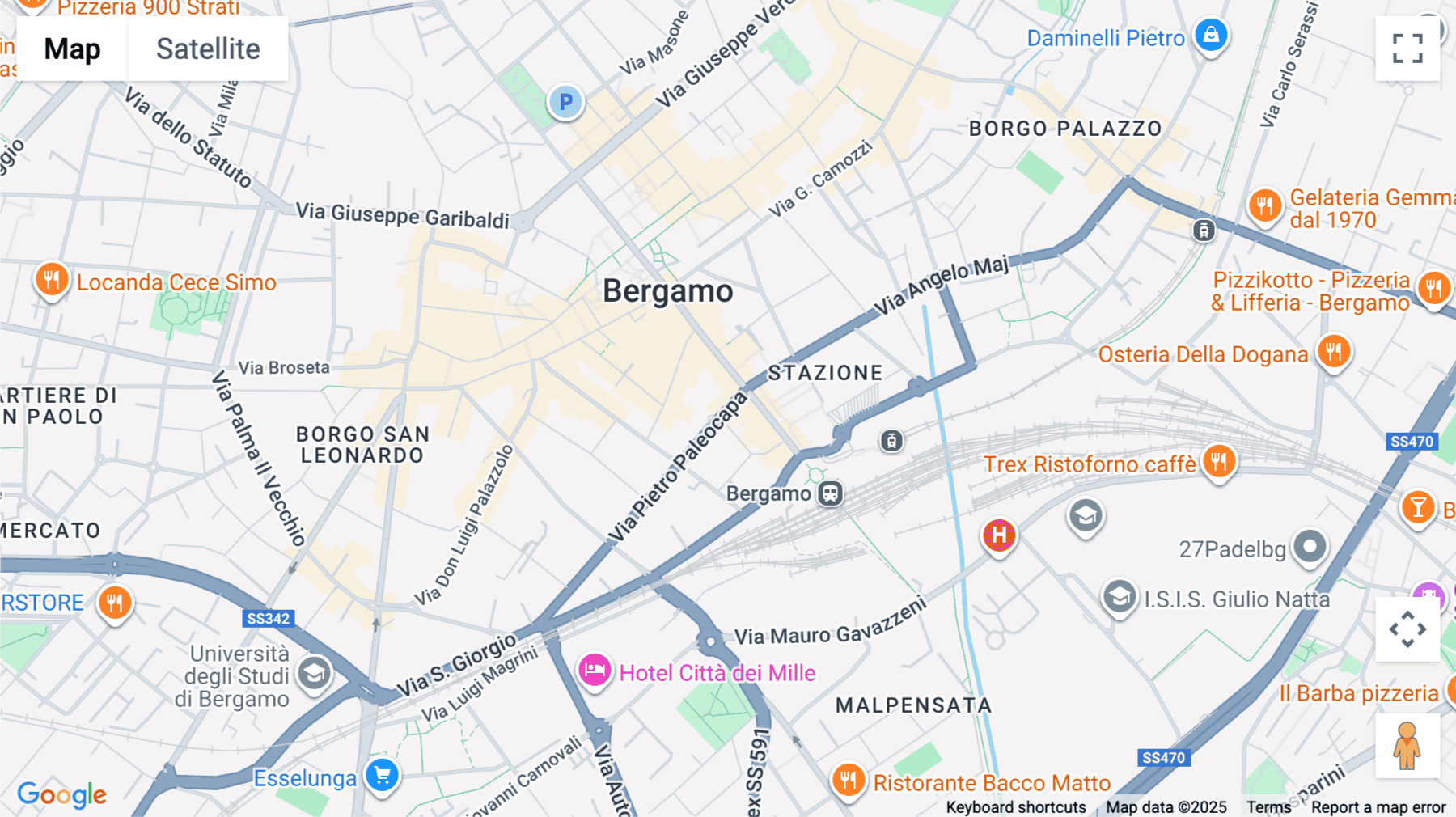 Click for interative map of Palazzo Rezzara, Viale Papa Giovanni XXIII,106, 2nd Floor, 24121 Bergamo, Bologna