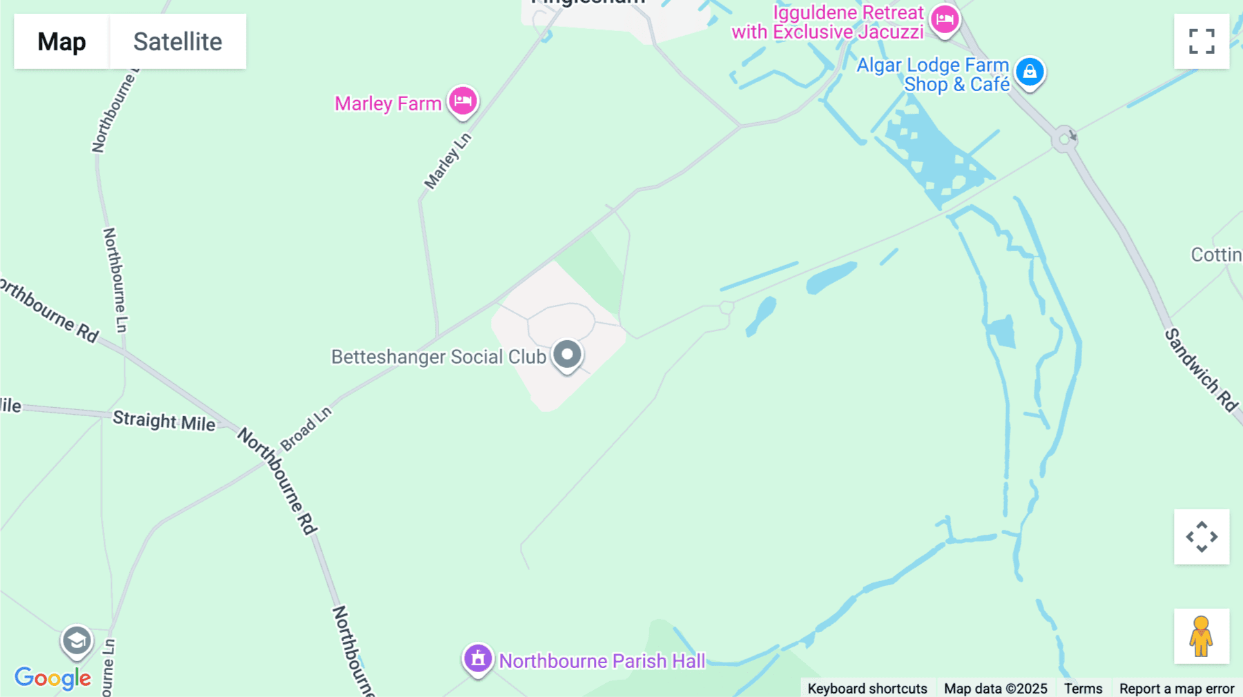 Click for interative map of Almond House, Betteshanger Road, Betteshanger, Deal, Kent, United Kingdom, Deal
