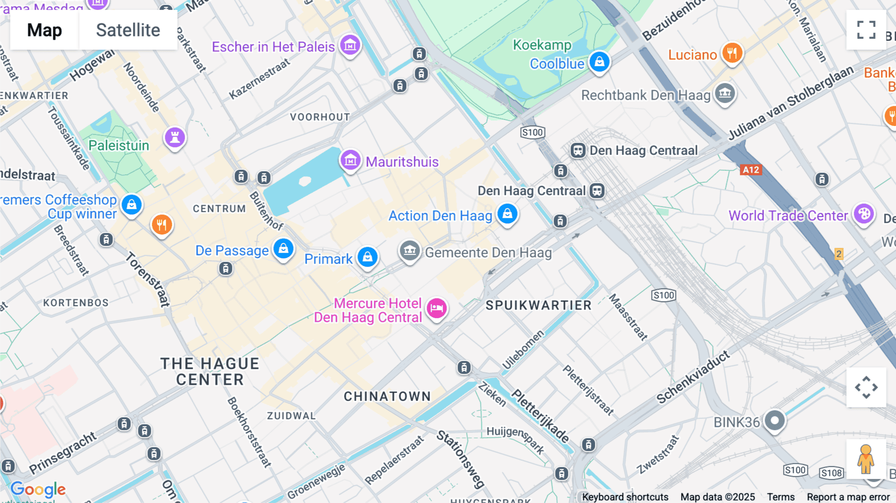 Click for interative map of Kalvermarkt 53, The Hague, South Holland, Netherlands, The Hague