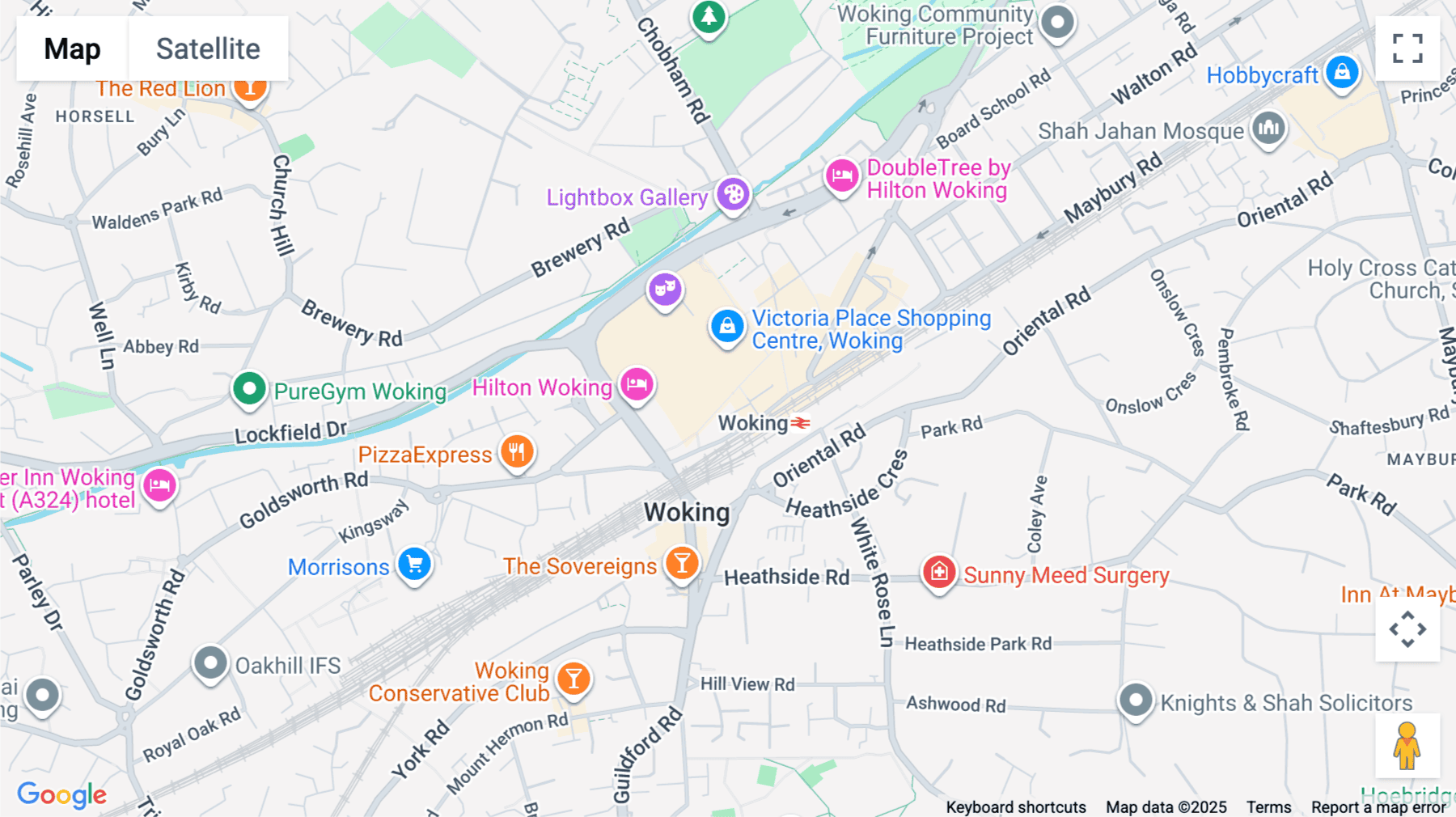 Click for interative map of 3rd Floor, Steward House,14 Commercial Way, Woking, Woking
