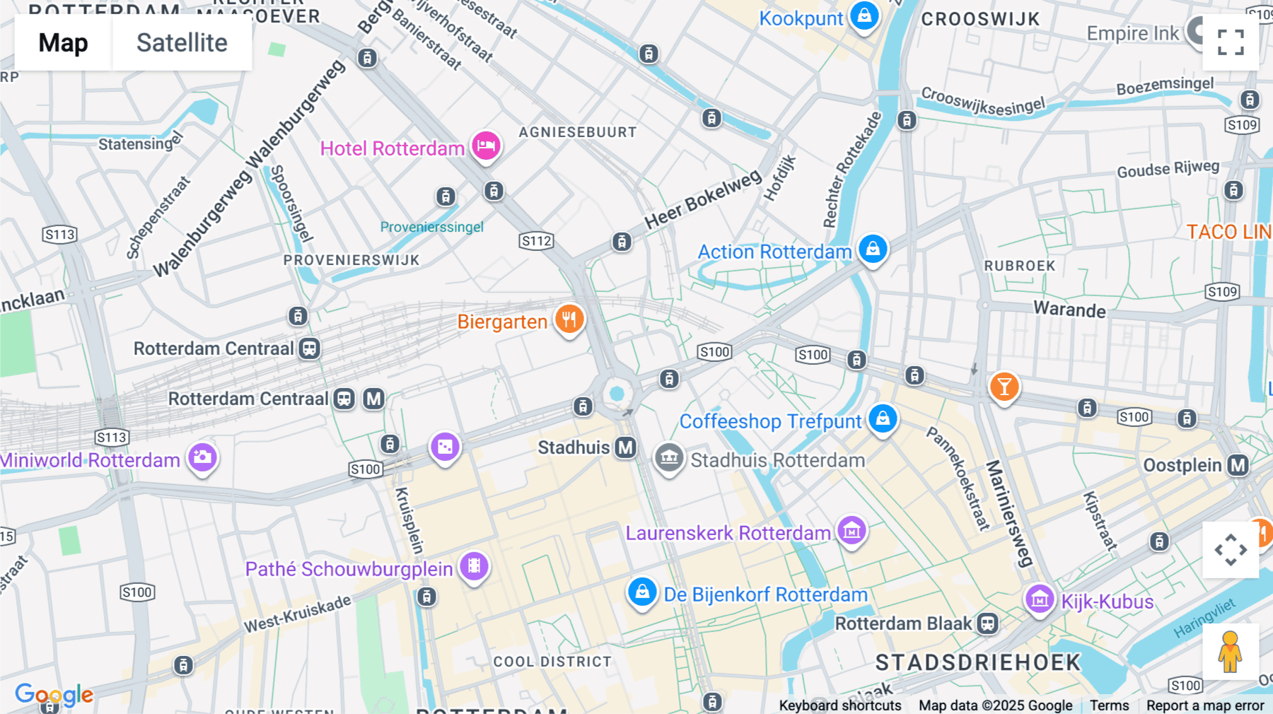 Click for interative map of Hofplein 20, Rotterdam, Rotterdam