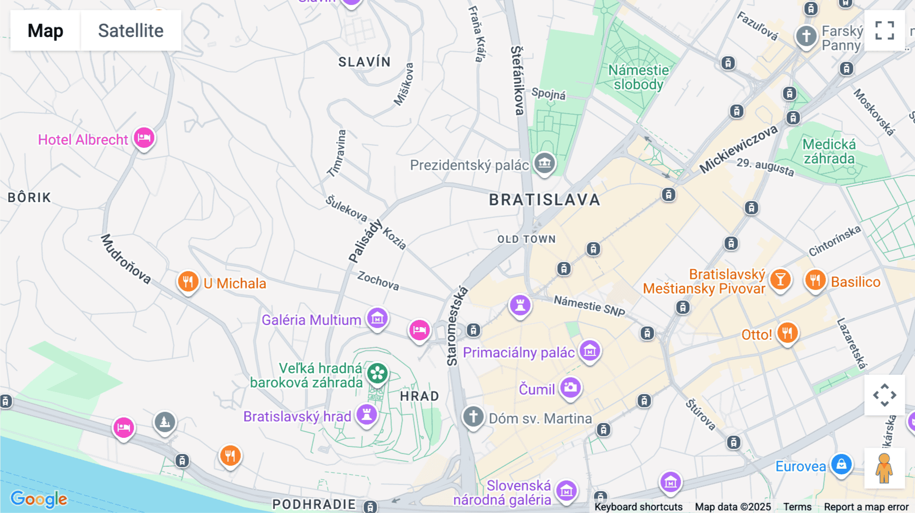 Click for interative map of Konventná 9, Bratislava, Bratislava