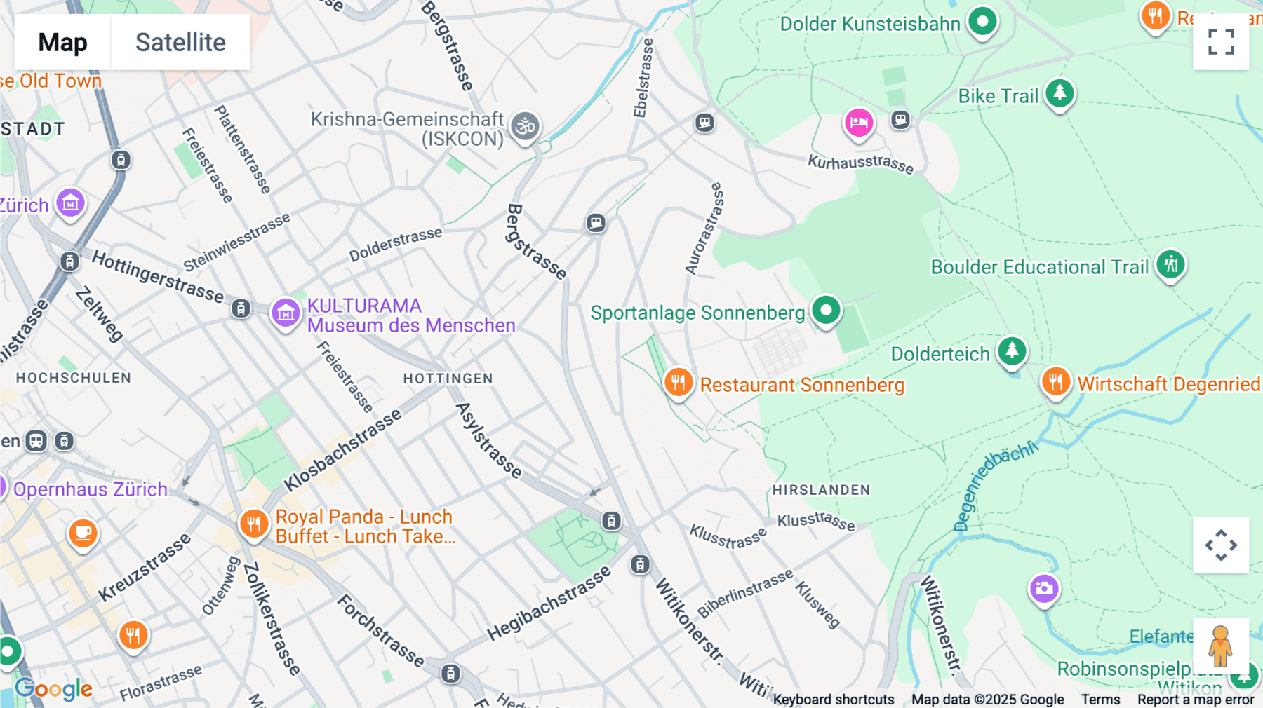 Click for interative map of 48-50 Sonnenbergstrasse, Zurich, Zurich