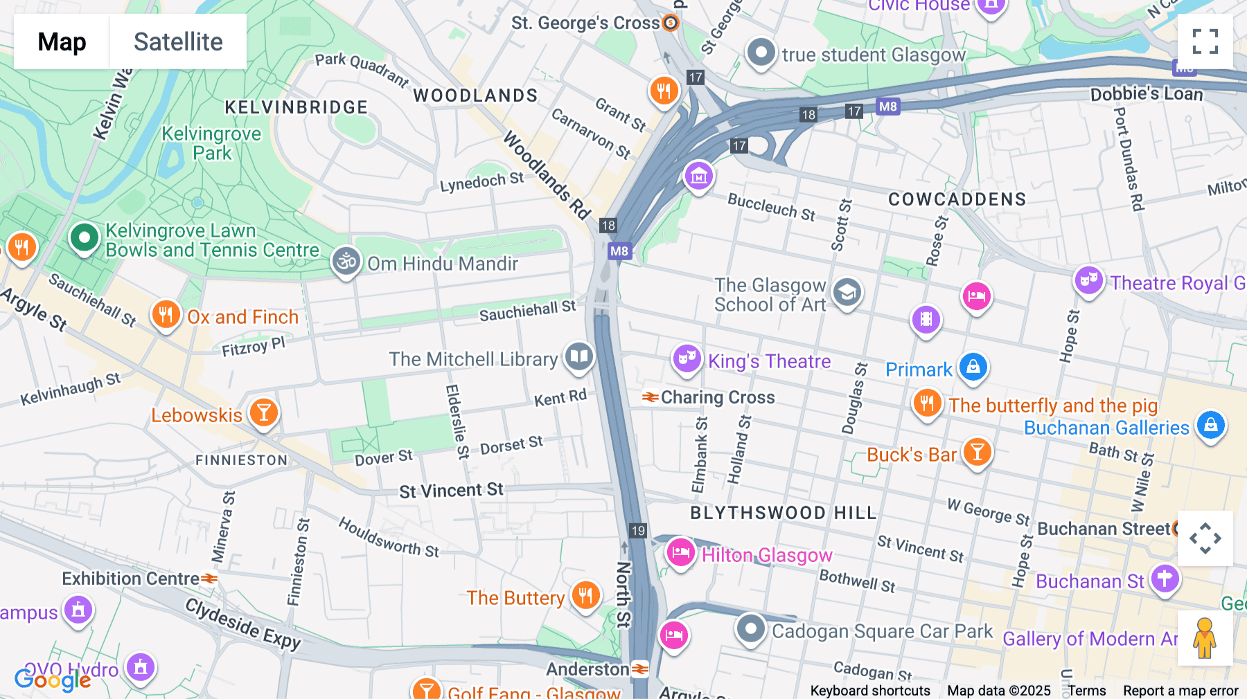 Click for interative map of Tay House, 300 Bath Street, Glasgow, Glasgow