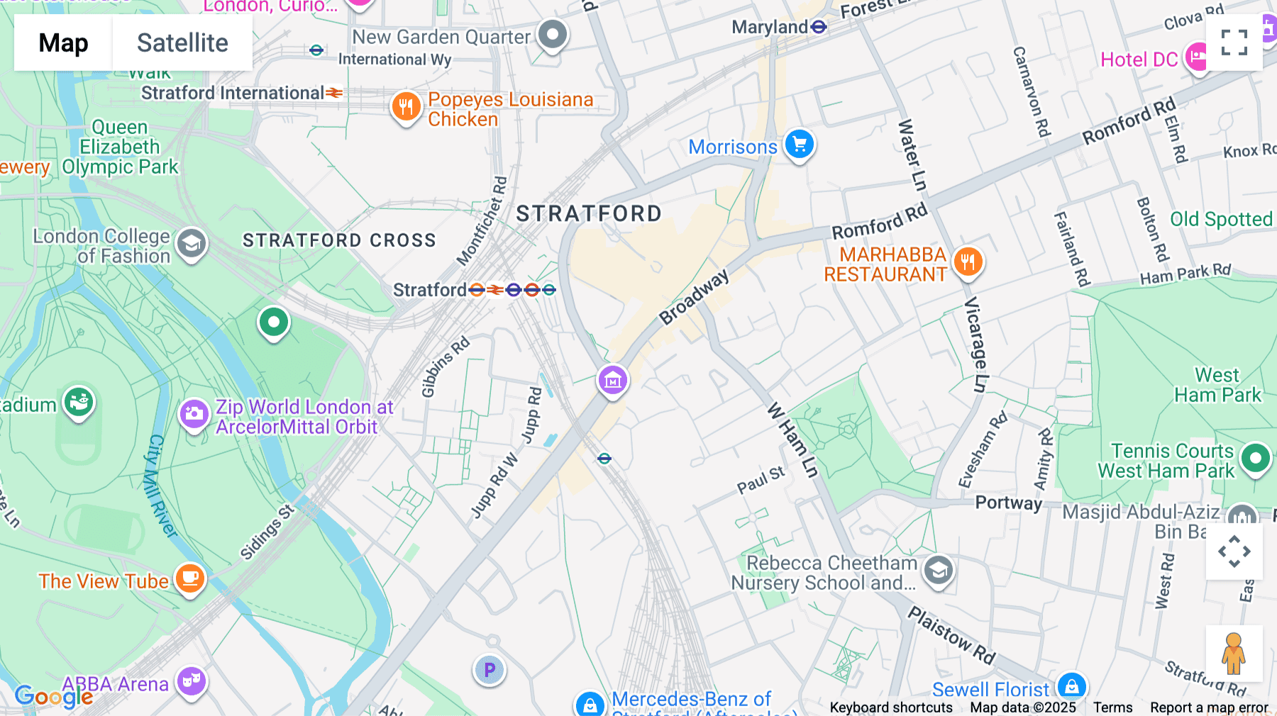 Click for interative map of 1st Floor, 415 High Street, Stratford, London, London