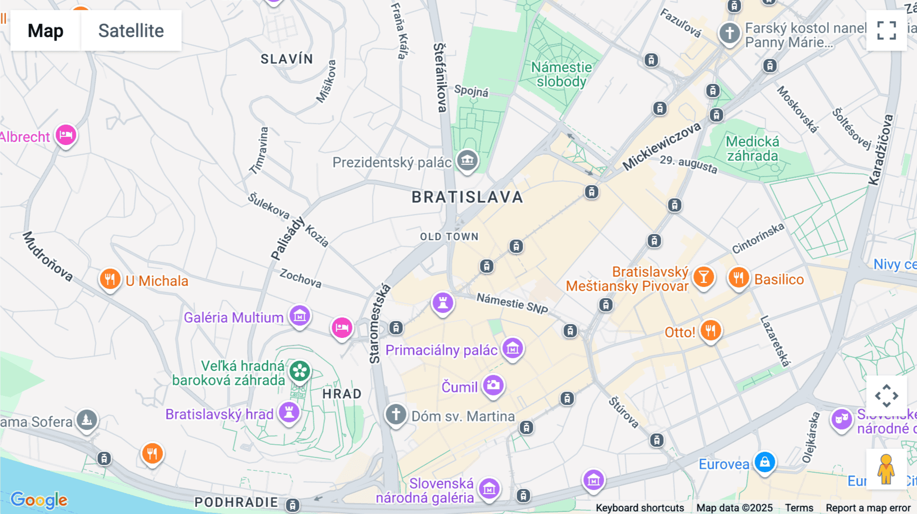 Click for interative map of Bratislava Europeum, 1st Floor Europeum Business Centre 1, Suché mýto str, Bratislava