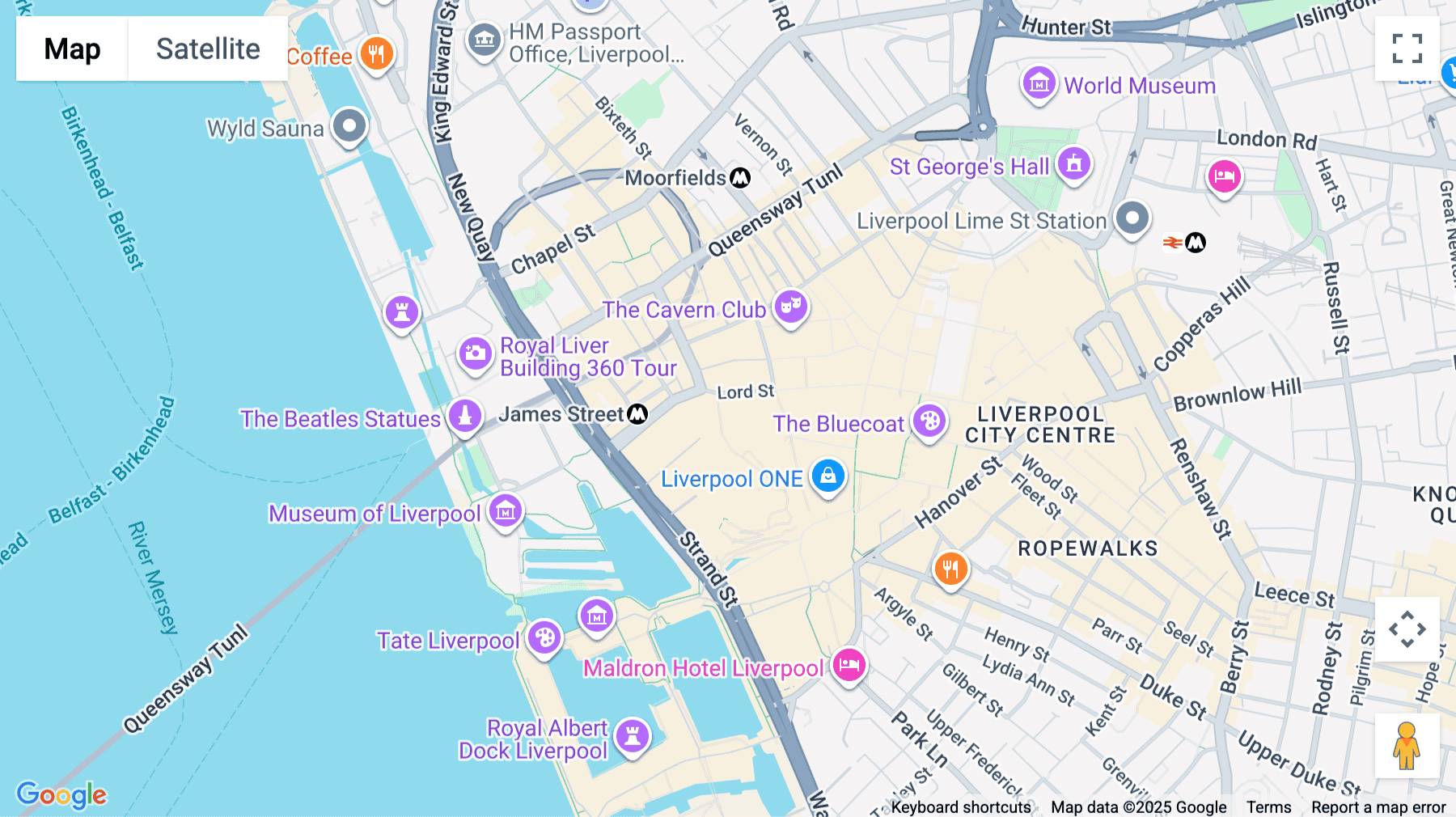 Click for interative map of Merchants Court, 2-12 Lord Street, Liverpool