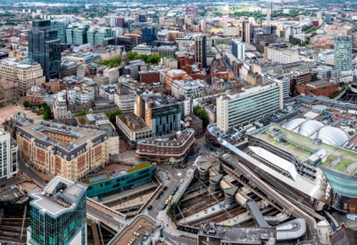 Aerial View of Birmingham