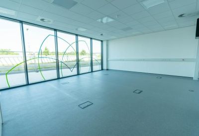 Exterior view of Innovation Central, 10 John Williams Boulevard South