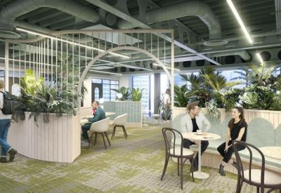 Interior of 100 Embankment, Cathedral Aproach, Salford