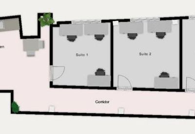 Interior of 11 Haymarket Street, St James