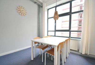 Exterior view of Gubener Straße 47, Comeniushof "Fabrik"