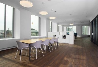 Exterior image of Messeturm, 9th, 10th, 22nd and 23rd floor