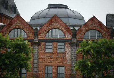 Exterior view of Greenall's Avenue, Wilderspool Park