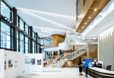 Interior of 3 Science Square, The Catalyst