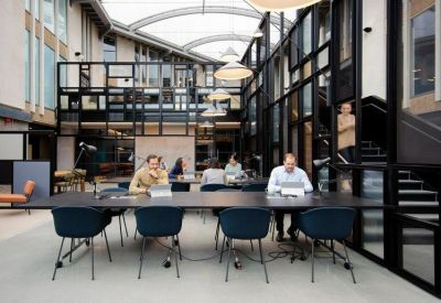 Interior of Charecroft Way, The Shepherds Building, Hammersmith