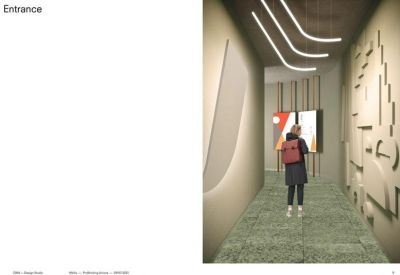 Interior of Via dell’Unione 1