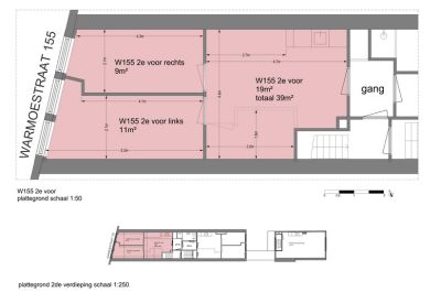 Interior of Warmoesstraat 155