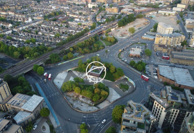 Wandsworth aerial view
