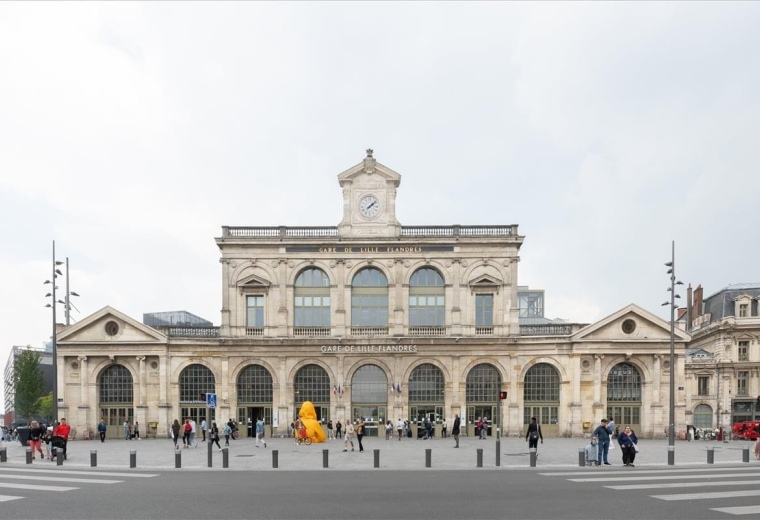 Place de la gare, (Access from the main hall), Lille, Nord