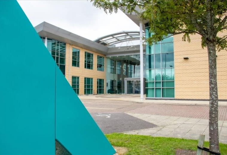 Interior of Brunel Road, Merlin House