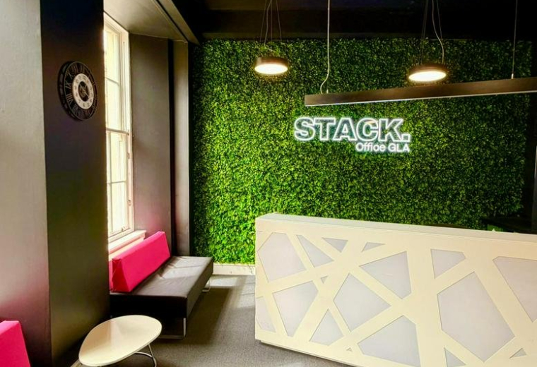 STACK. Office GLA, 126 West Regent Street, Glasgow