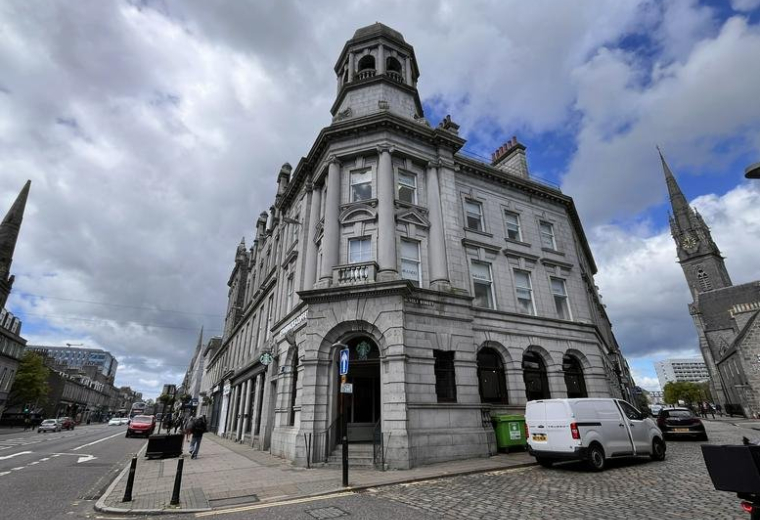 STACK. Office ABZ, 210-214 Union Street, Aberdeen