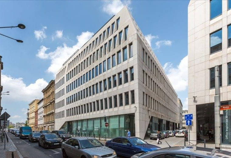 Exterior view of Grabarska 1, Pegaz building B, 3 floor