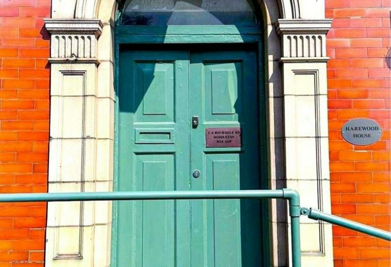 Exterior image of 2-6 Rochdale Road, Harewood House