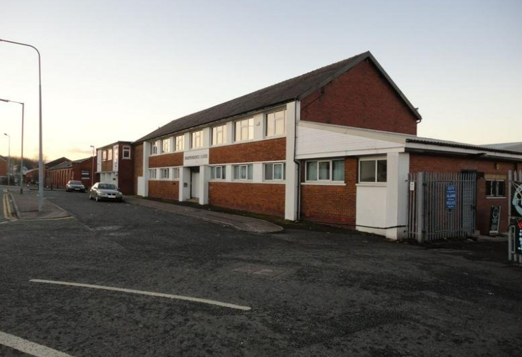 Exterior view of the brick-built Independence House, Adelaide Street, Heywood.
