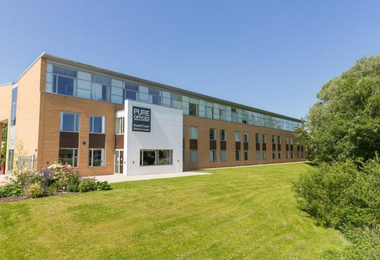 Interior of Kestrel Court, Waterwells Drive