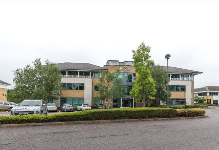 Exterior image of Frimley Road, Quatro House, Lyon Way